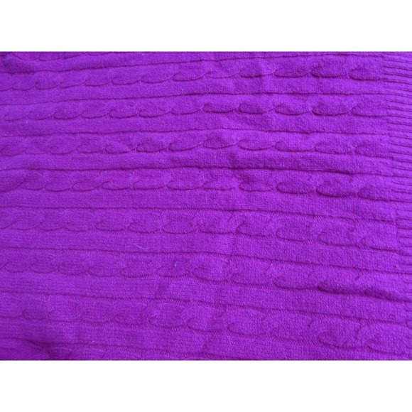 JCP Merino Wool Blend Scoop Neck Cable Sweater - Picture 10 of 10